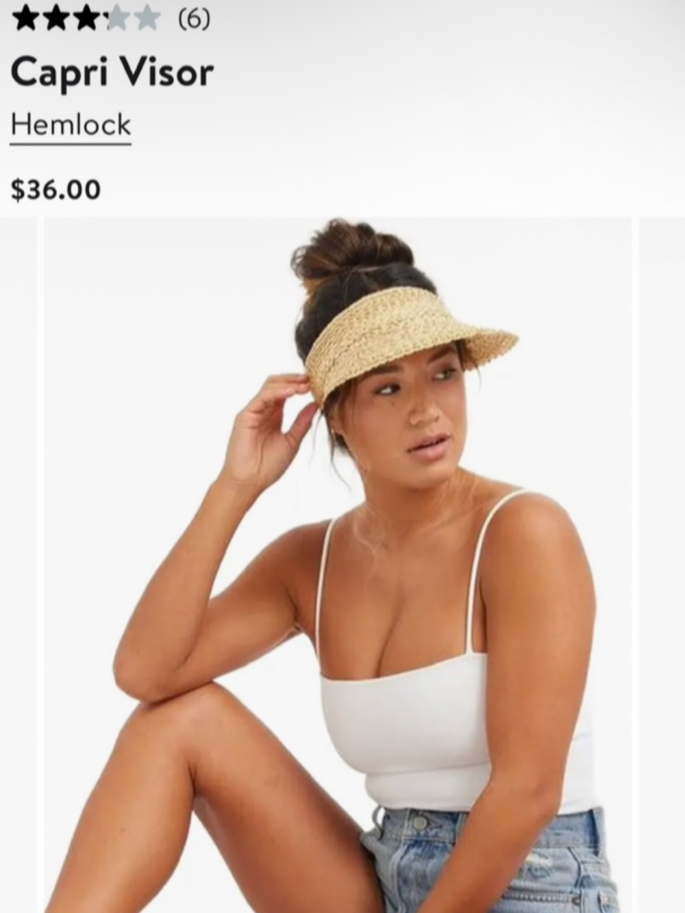 Hemlock Capri Visor